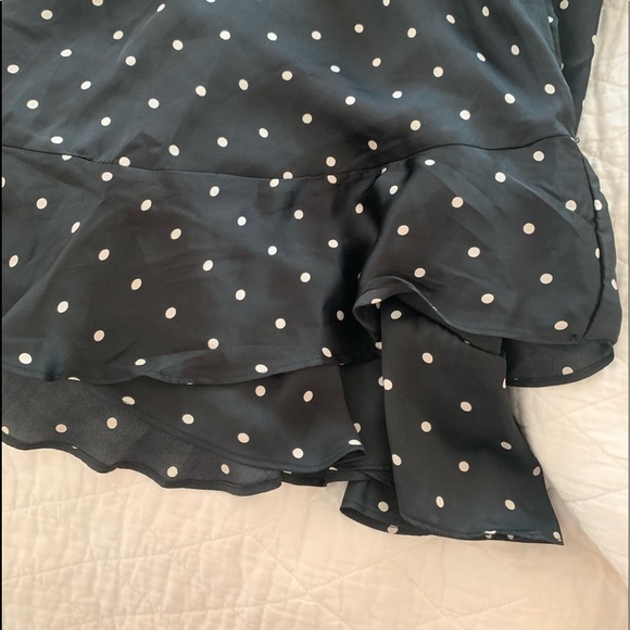 POLKA DOT RUFFLE SKIRT - Picture 2 of 3